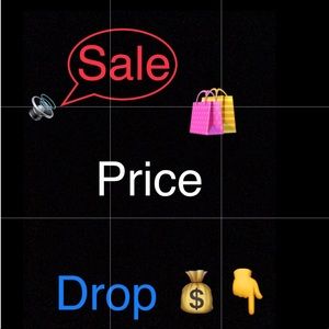 Recently dropped prices. unisex